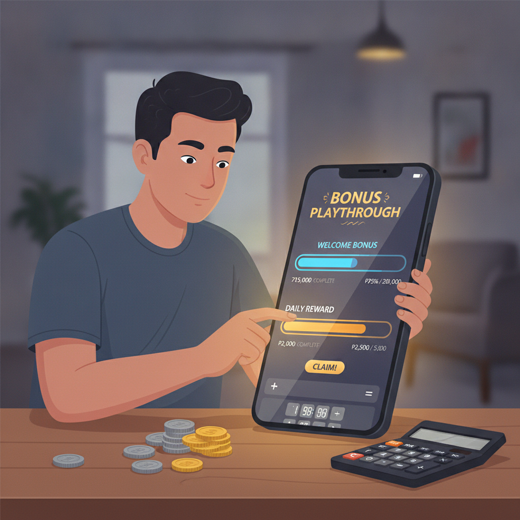 Illustration: How to Read Wagering Requirements on Royale Elite Club Bonuses